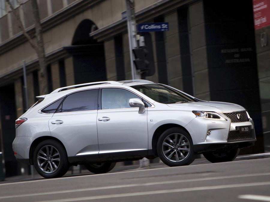  Lexus RX350 F-Sport 2012 года  (AU) (фото 11 из 14)